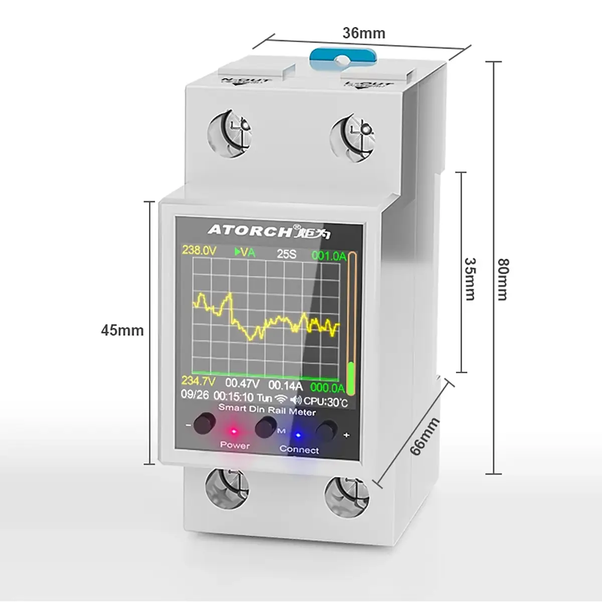 AT2PW Tuya WIFI 100А